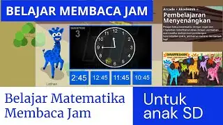 BELAJAR MATEMATIKA CARA MEMBACA JAM UNTUK SD