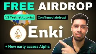Enki FREE AIRDROP | V2 Testnet Tutorial | + Early access Testnet Alpha