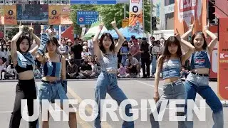 [4K] LE SSERAFIM (르세라핌) 'UNFORGIVEN‘ 🇰🇷K-POP IN PUBLICㅣ #파워풀대구페스티벌 #댄스대회 @동성로