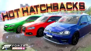 Hot hatchbacks race || Shouse - Love Tonight (Kremor remix) || Forza horizon 4 || Logitech g920