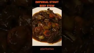 Imperial Stout Beef Stew #beefstew #imperialstout #shorts #belgianbeer #beefsteak #shortsfeed