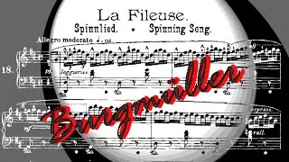 Friedrich Burgm&uuml;ller - Fileuse  op.109 n.18