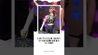Kelihatan banget 😅 #dj #zoelevana #live #performance #shorts #titanium #remix #youtubeshorts