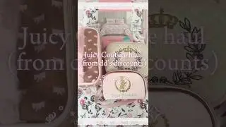 Juicy Couture haul ♡ ‧₊ #coquette #juicycouturebags #juicycouture #aesthetic #haul #shopping