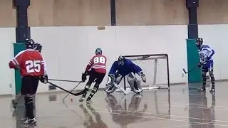Surrey Giants vs. Surrey Thrashers - Period 2 (02/22/15) Ball Hockey