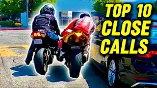 Top 10 Motorcycle Close Calls