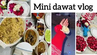 Dawat vlog|pakistani dawat vlog|winter special dawat|pualo|tiliyar|beef korma|fish fried|gulab jamun
