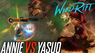 ANNIE COUNTER YASUO ?? || How counter Yasuo by Annie -Wild Rift
