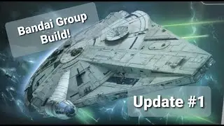 Bandai Millennium Falcon 'Lando's version' Build update #1