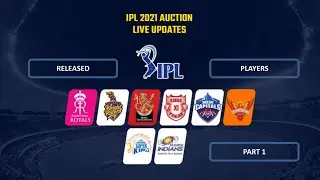 IPL 2021 Released Players | CSK | DC | KXIP | KKR | MI | RR | RCB | SRH | Part 1 | Tamil Commentary