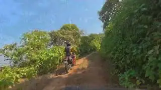 Forest path of Rocky Pass trail - Pune off roading by @MotorcycleTrails | Nikhil Sood