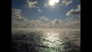 Steam Fog.... Steaming Sea Water Surface