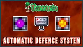 Terraria 1.4.3: This Base Automatically Defends Itself at Night...