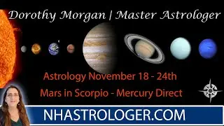 Astrology November 18 - 24 Mercury Direct - Venus Jupiter - Galactic Center