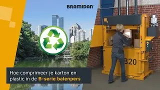 Gebruik voor een betrouwbare verdichting van uw recyclebare afval #balenpersen uit onze B-serie!