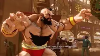 Street Fighter V - Zangief vs Mika | (Story Battle 29) Gameplay (PC HD) [1080p60FPS]