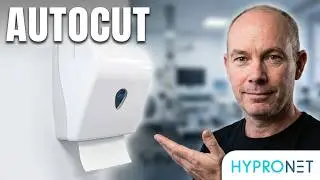 Distributeur essuie main en rouleaux autocut Hypronet