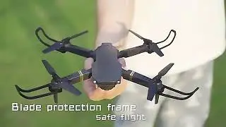 Dron 4k Ultra Hd Doble C&aacute;mara Control Remoto Wifi Plegable Con Bolso