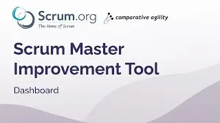 Scrum Master Improvement Tool - Dashboard