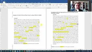 İngilizce Makale Yazımında Dikkat Edilecek Hususlar: Abstract-1