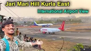 Mumbai International Airport View 😍 || Jari Mari Airport View ✈️ || Aeroplane Landing & Takeoff View