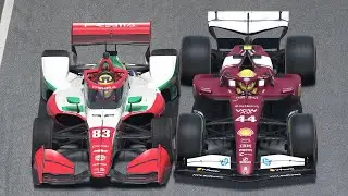 Ferrari F1 vs IndyCar - Lewis Hamilton vs 27 IndyCar Drivers at Laguna Seca | 2025 Season