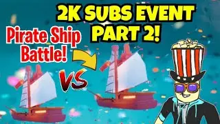 EPIC PIRATE SHIP BATTLE!! | Roblox Jailbreak