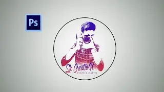 How to design a Photography logo | photoshop tutorial | sk creation