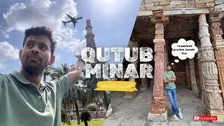 Delhi Heritage Walk ✨ Qutub Minar Tour |  #travel  #travelvideo #qutubminar #travelvlog