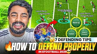 HOW TO DEFEND PROPERLY IN EFOOTBALL 2026🤔 || TOP 7 DEFENDING TIPS☠️🙌 || 