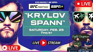 UFC Fight Night: Krylov vs. Spann FIGHT COMPANION!!