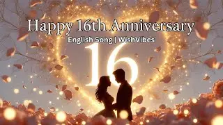 Happy 16th Anniversary Song | Romantic Couple Anniversary Wishes | WishVibe