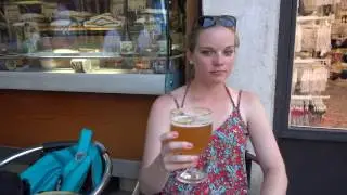 Irish Pub Santa Lucia in Venice, Italy - Grimbergen Blanche & Blonde Belgian Ales