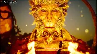 Stone Monkey & The Great Sage's Broken Shell Boss Fight With True Ending | BLACK MYTH WUKONG #boss