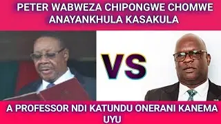 KASAKULA WACHOTSEDWA NTCHITO NDI MAWU AMODZI #malawipolitics #malawi #news