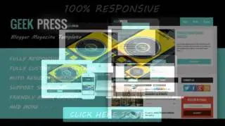 Geek Press Blogger  Responsive News & Magazine Template