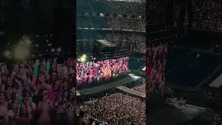 Taylor Swift performing &ldquo;Love Story&rdquo; at The Eras Tour Madrid, Spain #taylorswift #erastour #swifties