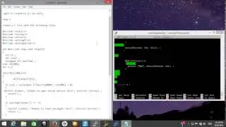 Serial communication using wiringPi raspberry pi