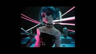Girl character uploaded to AI. Amazing Lip Sync  with Midjourney and Runway