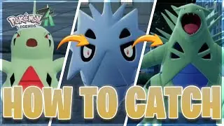 Как поймать Ларвитара и эволюционировать его в Пупитара и Тиранитара в Pokemon Legends Z-A!