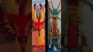 Lego VS Dragon Adventures Fulong! #roblox #dragonadventures #Lego