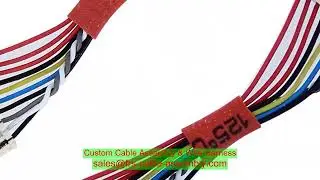 avionics cable assemblies Pin Header Pitch=2.00mm Quadruple Row Double Housing Vertical DIP Type H=2