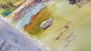 Acrylic Unleashed: Painting a Colourful Landscape with Julie Gilbert Pollard
