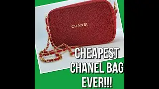 CHEAPEST CHANEL BAG | TURNING POUCH INTO CAMERA BAG | $5 CHANEL LIKE CHAIN STRAP | EDEN  UMBAL