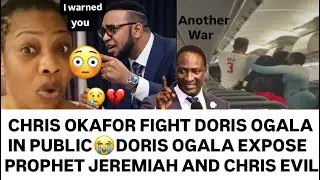 Pastor Chris Okafor Fight Doris Ogala In The Airport😳Prophet Jeremiah Evil Secrets With Chris Okafor