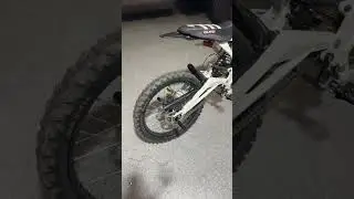 How to mount tofr stunt pegs on your surron#tofr#tofrstuntpegs#cilpsandfasteners