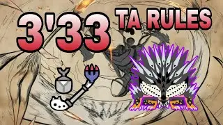 MHWI [PC] : M6★ Ode to the Destruction | Tempered Ruiner Nergigante Insect Glaive | 3'33