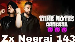 Teke Notes x Gangsta (Brazilian Funk) | Sidhu Moose Wala X Karan Aujla | Punjabi viral song