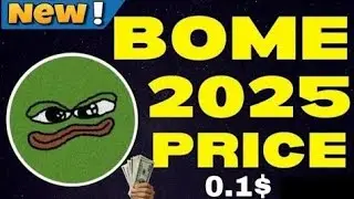 Bome Coin Price Prediction 2025 | Bome Crypto Better than Pepe Coin ? | Meme Coin | Bome Crypto