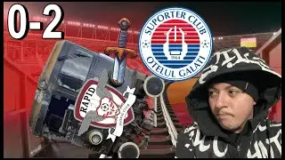 RAPID DERAIAZA IN GIULESTI ⚠️ RAPID 0 - 2 OTELUL GALATI ⚽️ |VLOG84|
